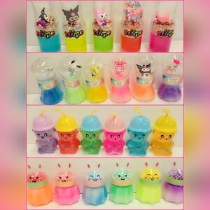 Chose Any 2 Cute Slimes, Kuromi, Hello Kitty, My Melody, Pochaco, Cinamoroll